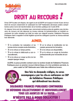 Tract droit au recours !